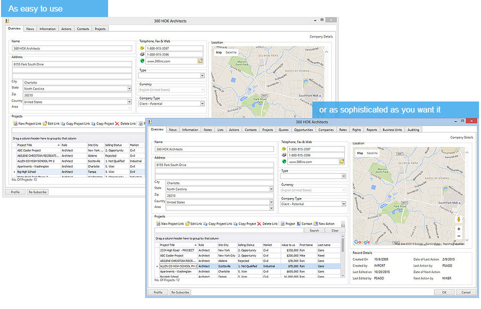 construction CRM